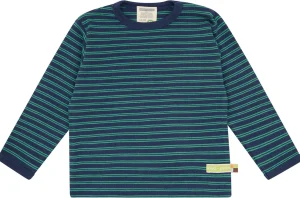 loud + proud Shirt langarm gestreift Ultramarine Discount