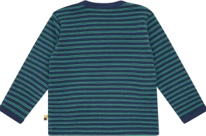 loud + proud Shirt langarm gestreift Ultramarine Discount