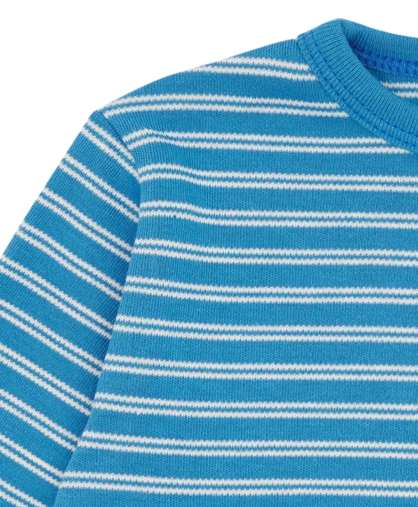 loud + proud Shirt langarm gestreift Azur Outlet