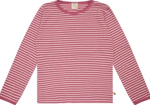loud + proud Shirt langarm gestreift mit Rippe Rouge Fashion