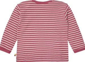 loud + proud Shirt langarm gestreift mit Rippe Rouge New