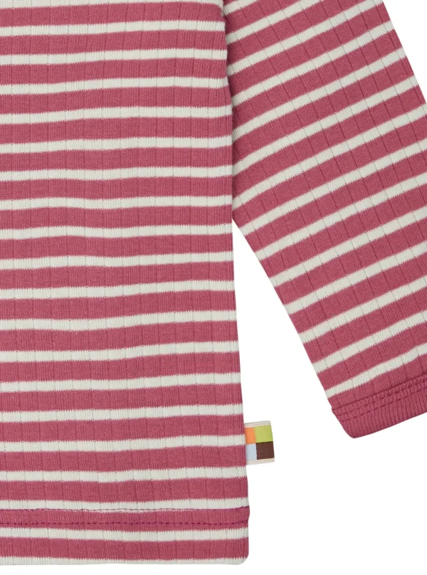 loud + proud Shirt langarm gestreift mit Rippe Rouge New