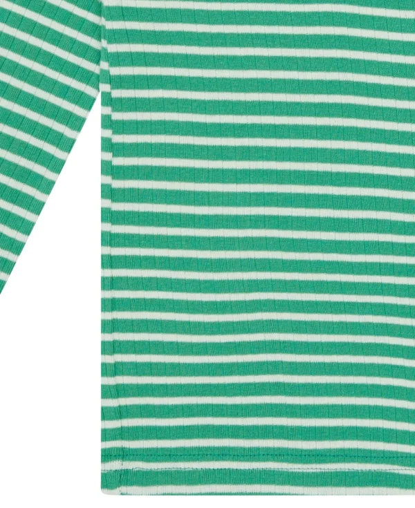loud + proud Shirt langarm gestreift mit Rippe Plant Clearance