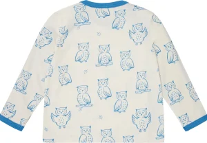 loud + proud Shirt langarm mit Druck Azur Clearance