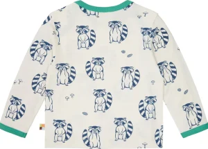 loud + proud Shirt langarm mit Druck Ultramarine Fashion