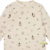 loud + proud Shirt Slub Jersey mit Druck Vanilla Fashion