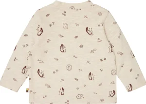 loud + proud Shirt Slub Jersey mit Druck Vanilla Fashion