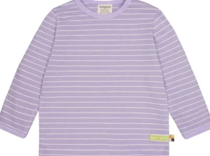 loud + proud Shirt Streifen Lilac Best