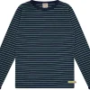loud + proud Shirt Streifen Ultramarine New