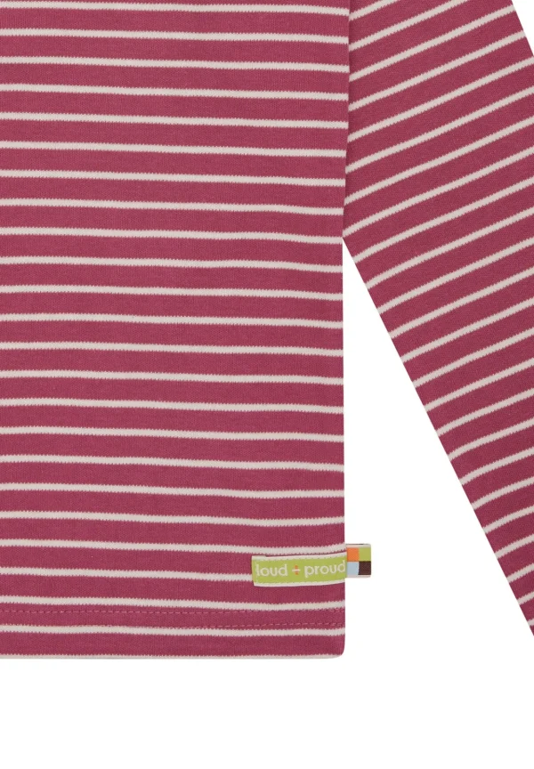 loud + proud Shirt Streifen Rouge New