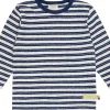 loud + proud Shirt Streifen mit Leinen Ultramarine Outlet