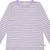 loud + proud Shirt Streifen mit Leinen Lilac Best