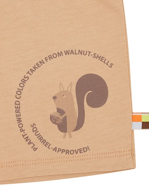 loud + proud Short mit Pflanzenfarben gefärbt Walnut Outlet