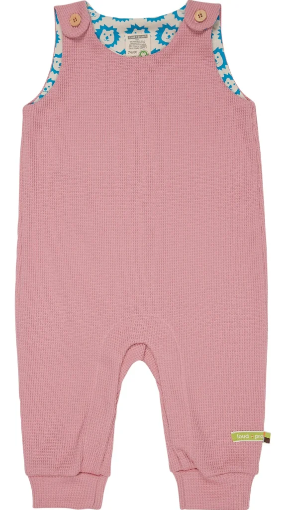 loud + proud Strampler in Waffelstruktur Sorbet Online