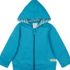 loud + proud Sweatjacke mit Kapuze Petrol Discount