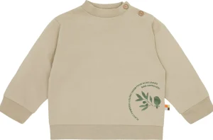 loud + proud Sweatshirt mit Pflanzenfarben gefärbt Olive Clearance