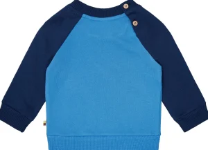 loud + proud Sweatshirt mit Raglanärmeln Azur/Ultramarine Hot