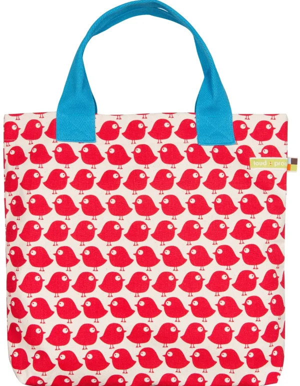 loud + proud Tasche klein Tomato Hot