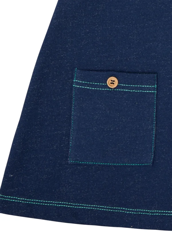 loud + proud Trägerrock in Jeans-Optik Ultramarine Sale