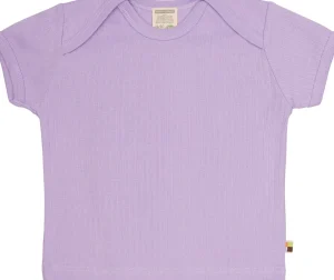 loud + proud T-Shirt Derby Rib Lilac Outlet