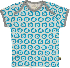 loud + proud T-Shirt mit Druck Aqua Outlet