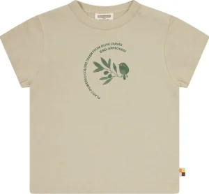 loud + proud T-Shirt mit Pflanzenfarben gefärbt Olive Discount