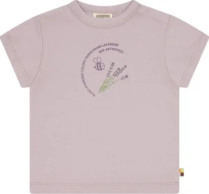loud + proud T-Shirt mit Pflanzenfarben gefärbt Lavender Clearance