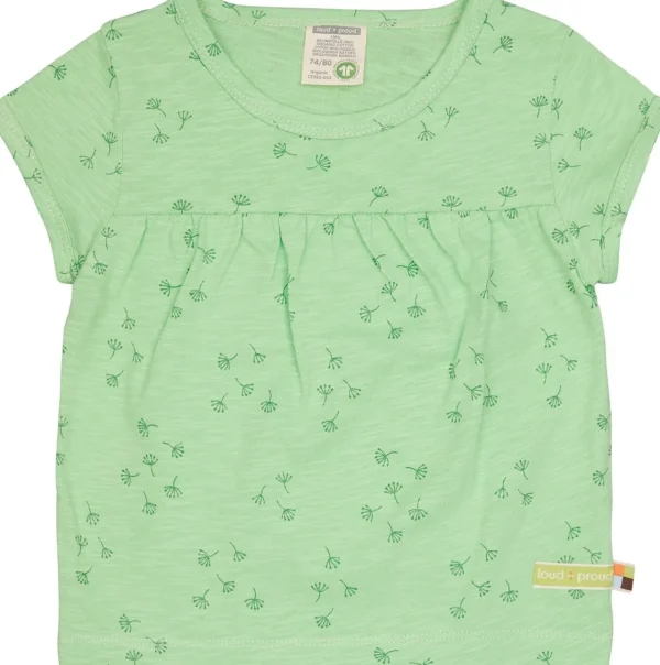 loud + proud Tunika Slub Jersey mit Druck Opal Fashion