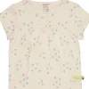 loud + proud Tunika Slub Jersey mit Druck Vanilla Best