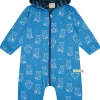 loud + proud Wasserabweisender Overall mit Druck Azur New