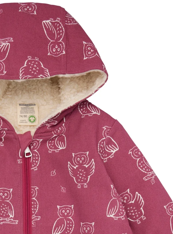 loud + proud Wasserabweisender Overall mit Teddyfutter Rouge Fashion