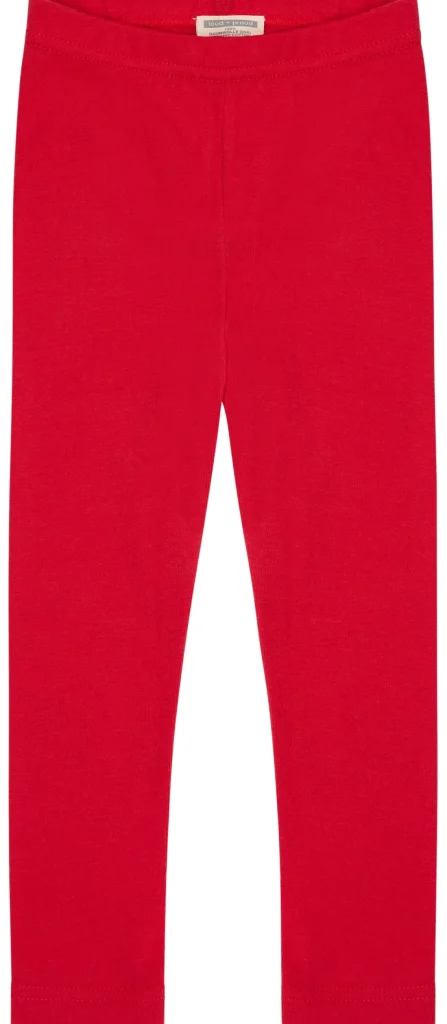loud + proud Weiche Feinripp Legging Tomato Clearance