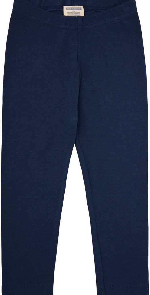 loud + proud Weiche Feinripp Legging Ultramarine Online
