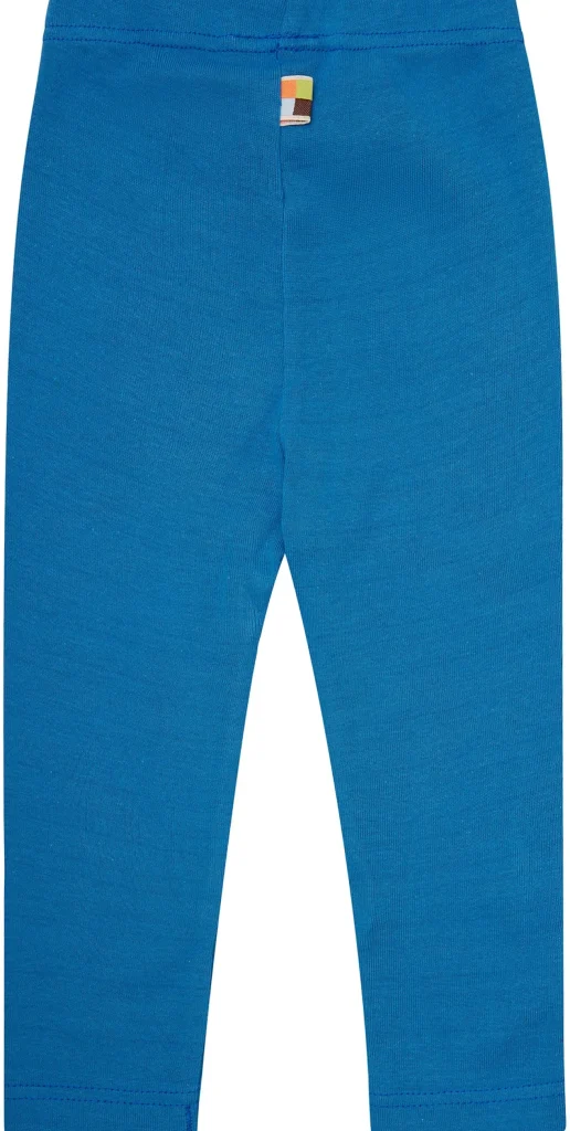 loud + proud Weiche Feinripp Legging Azur Outlet