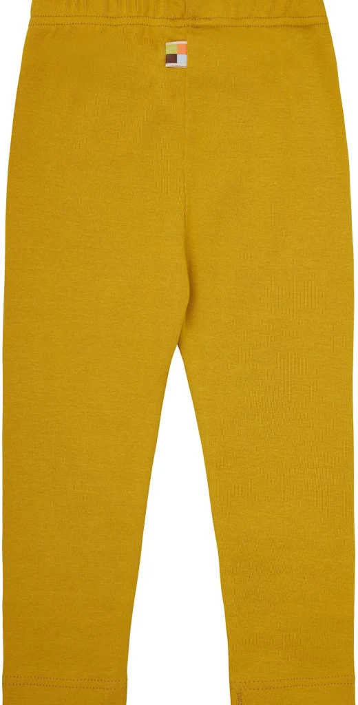 loud + proud Weiche Feinripp Legging Curry Best