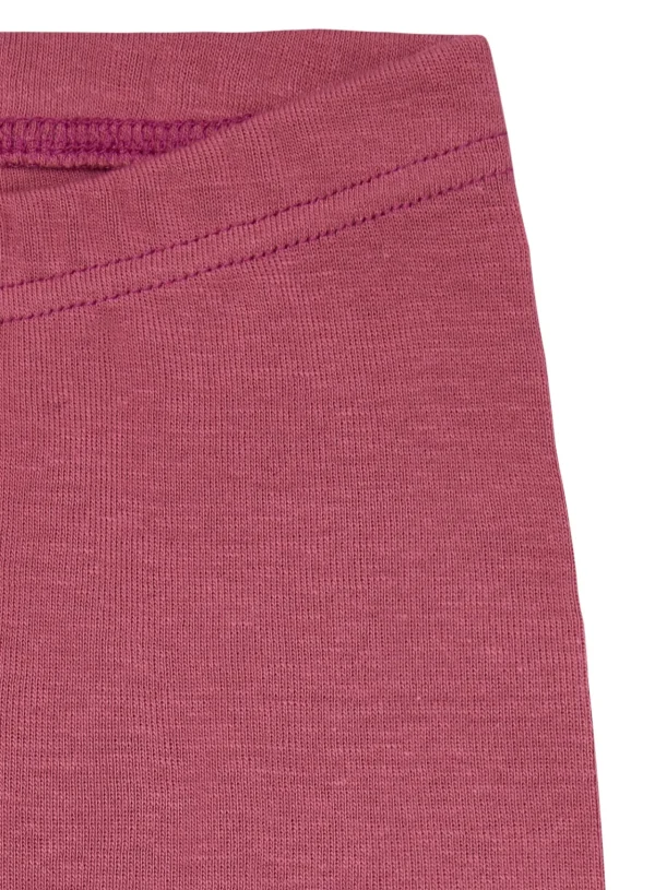 loud + proud Weiche Feinripp Legging Rouge New