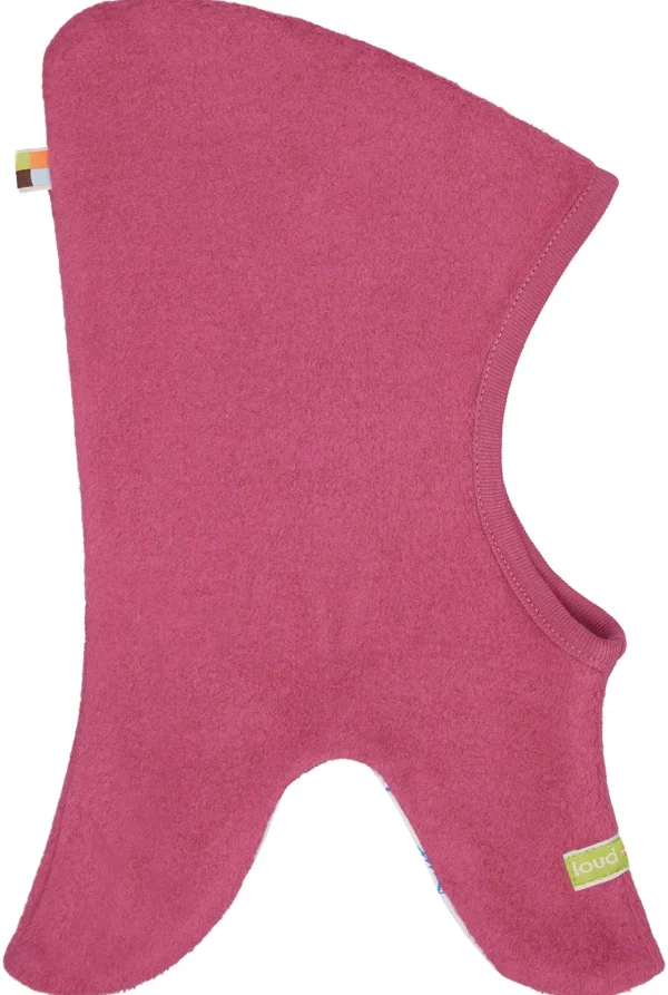 loud + proud Wende-Schlupfmütze aus Baumwoll-Fleece Rouge Online