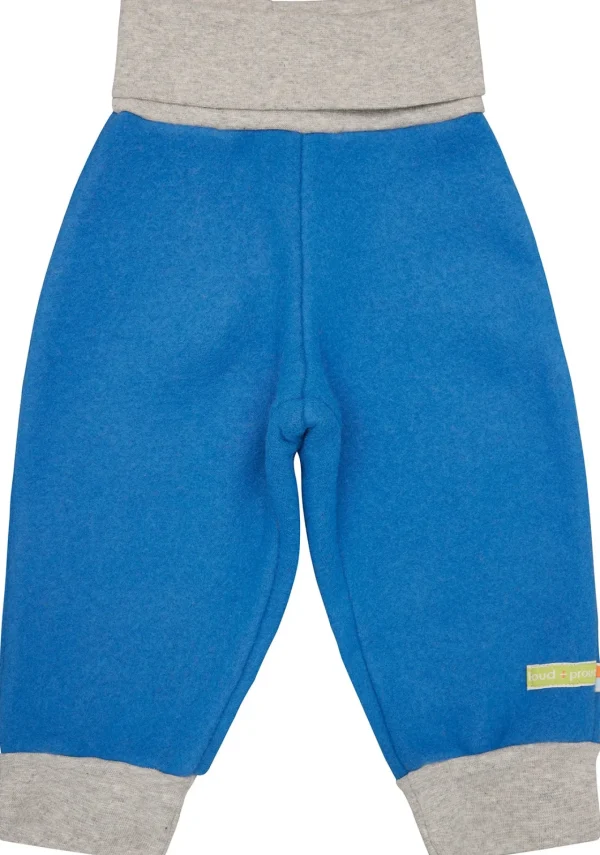 loud + proud Wollfleece-Hose Azur Hot