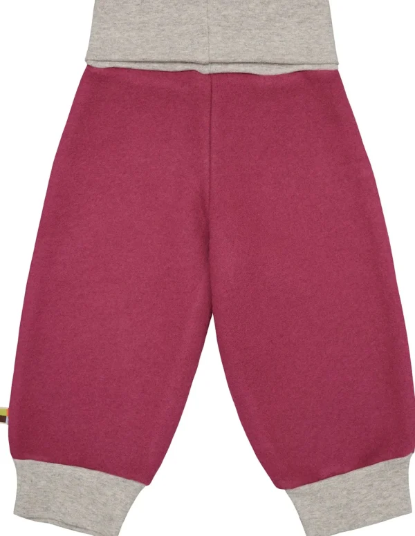 loud + proud Wollfleece-Hose Rouge Hot