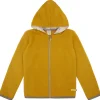 loud + proud Wollfleece-Jacke mit Kapuze Curry Sale