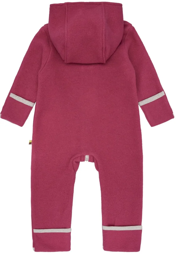 loud + proud Wollfleece-Overall Rouge Best