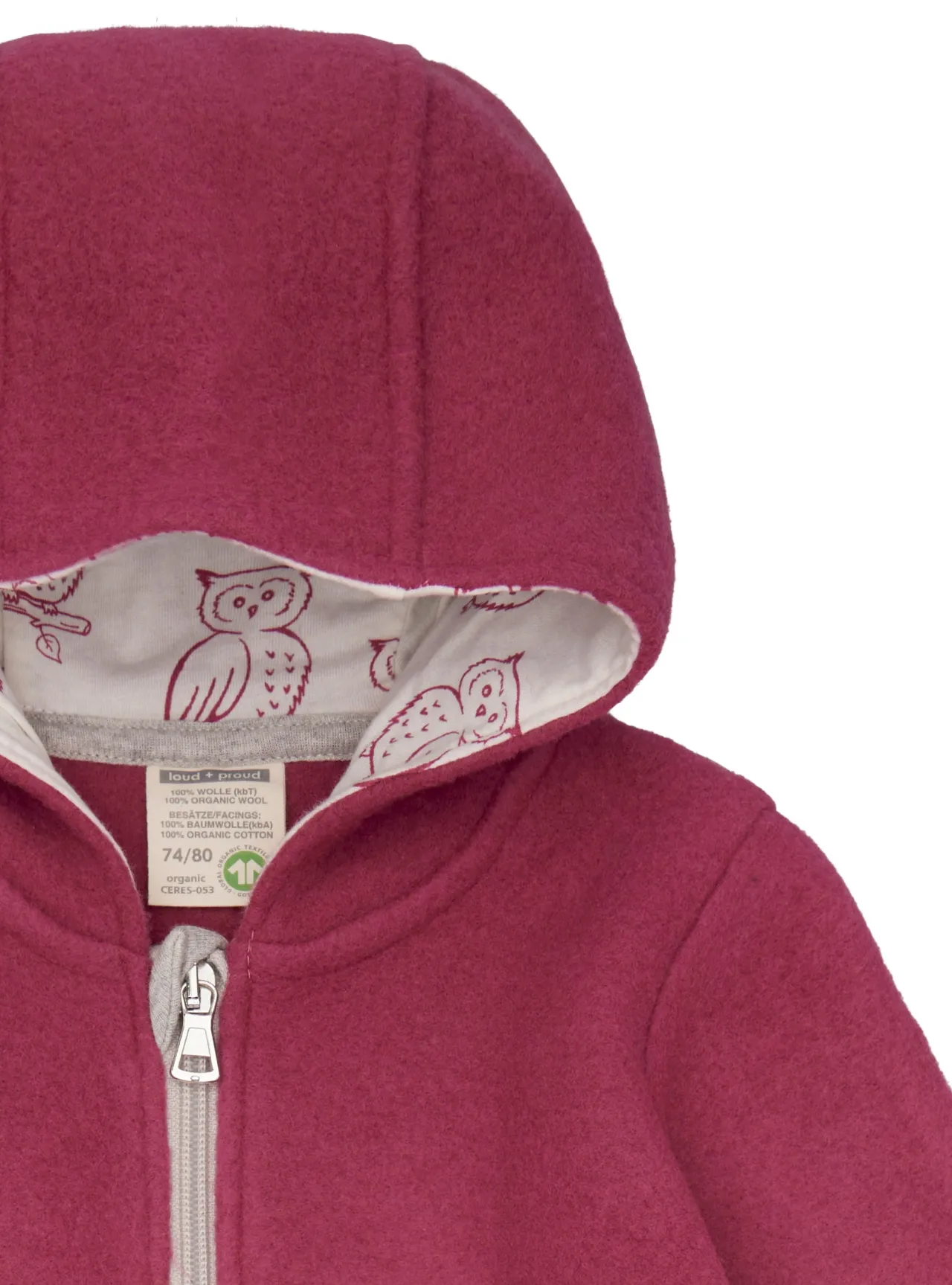 wollfleeceoverall_2-3.webp loud + proud Wollfleece-Overall Rouge Best