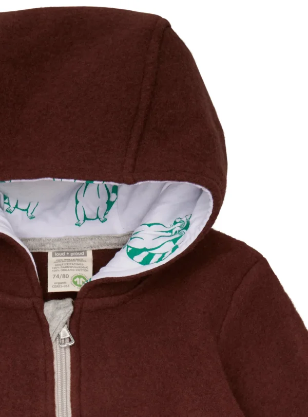 loud + proud Wollfleece-Overall Wood Fashion